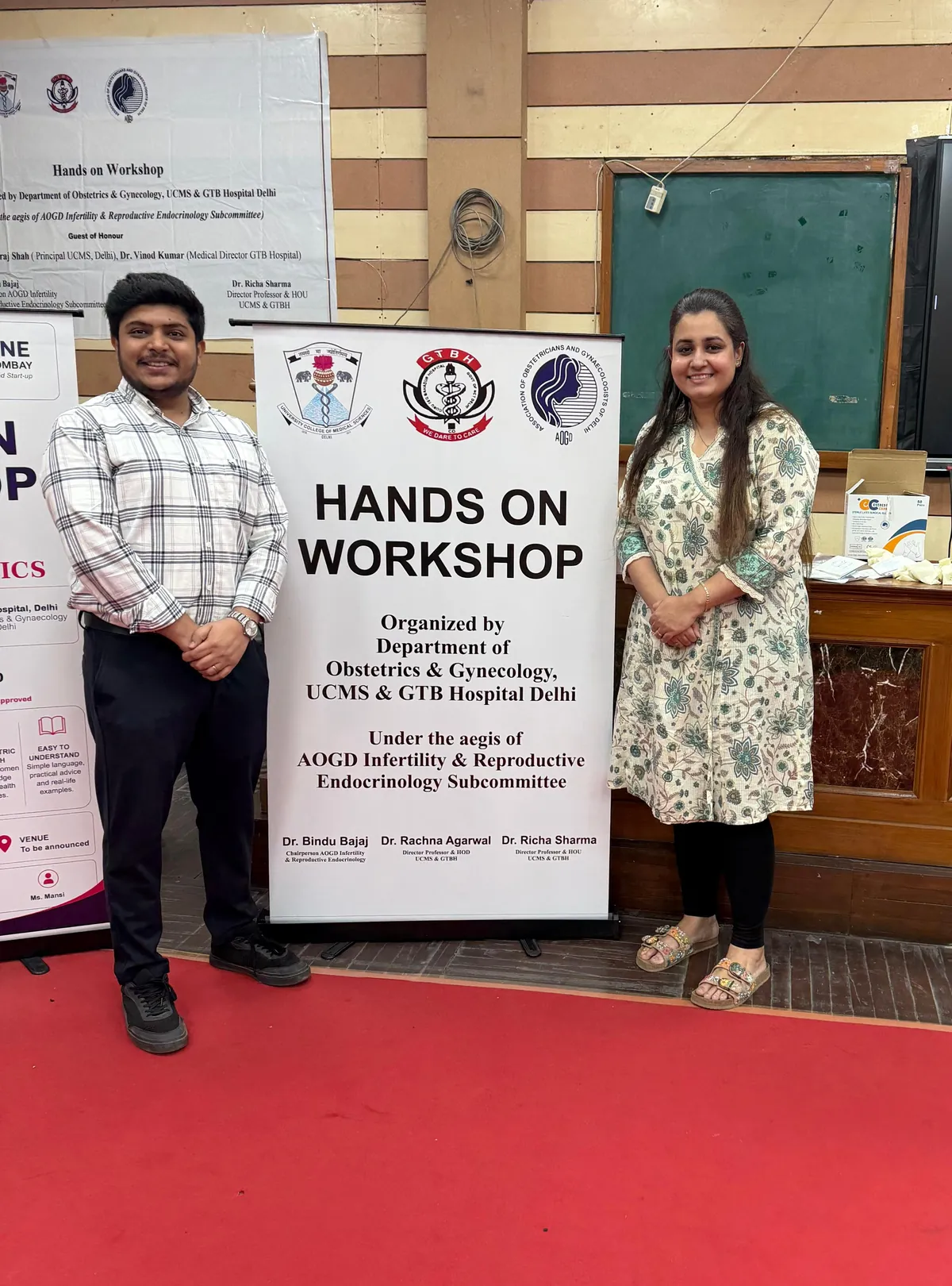 Cell Mate hands-on male infertility workshop at UCMS and GTB Hospital Delhi